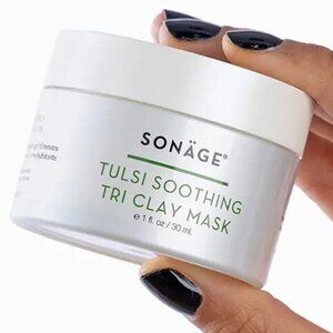 SONÄGE Tulsi Soothing Tri Clay Mask
